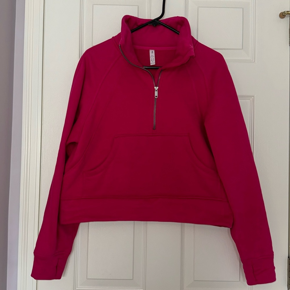 Pink Quarter Zip